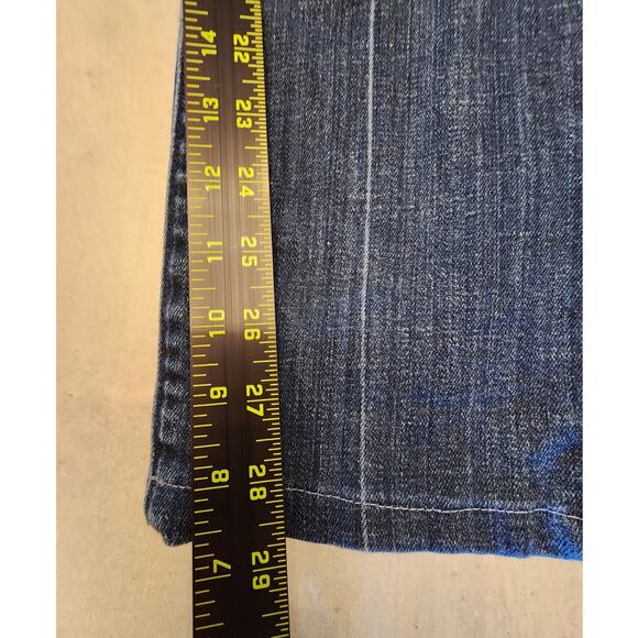 7 For All Mankind Women's Denim Jeans SZ 29 Straight Y2K - Picture 10 of 10